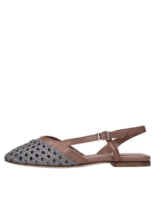 Ballerine slingback in pelle LORENA PAGGI | 61251ALBICOCCA